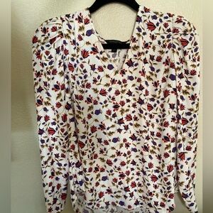 Banana Republic Floral Print Women's Top